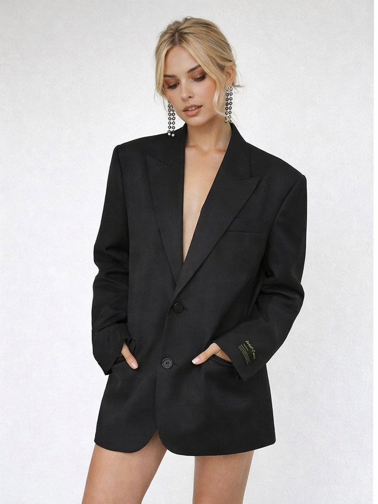 Oversized Dames Blazer – Los Model – Klassiek Design