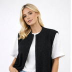 Damesvest – Zacht Materiaal – Klassiek Model