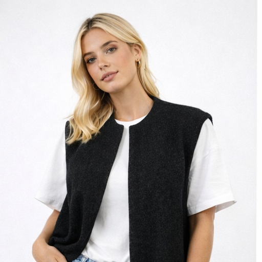 Damesvest – Zacht Materiaal – Klassiek Model